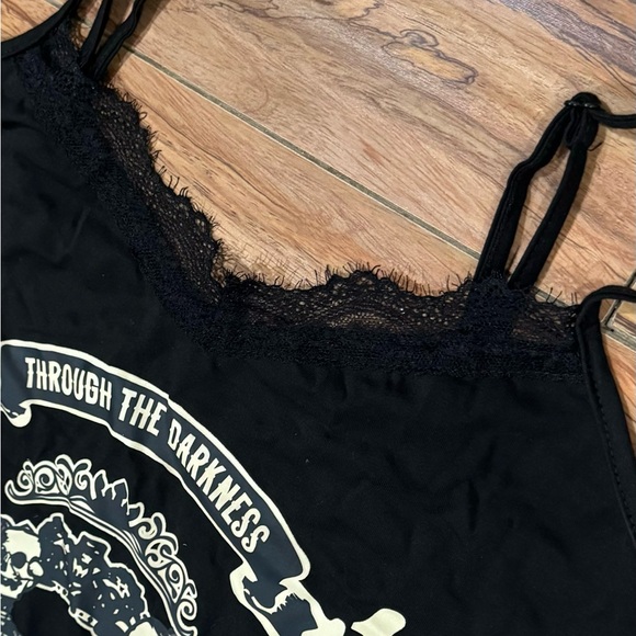 Skull Lace Cami Dress - Picture 4 of 6